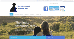 Desktop Screenshot of beverlyanimalhospital.com